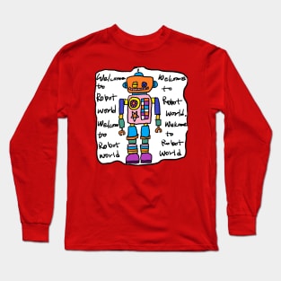 humanoid robot Long Sleeve T-Shirt